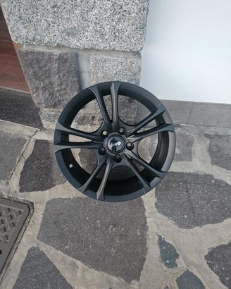 Cerchi in lega neri opachi jeep renegade 16"