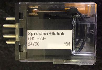 Relè Sprecher schuh CH1-2W-24VDC con zoccolo