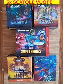 MAGIC - 5x Scatole Vuote