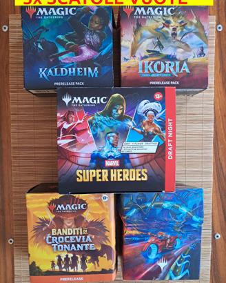 MAGIC - 5x Scatole Vuote