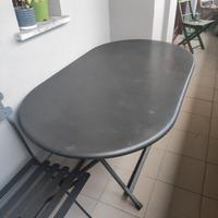 Tavolo ferro + 4 sedie