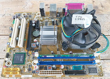 Scheda madre Intel+CPU+Ram