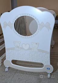 Culla neonato + cassettiera