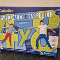 Sapientino gioco da tavolo Operazioni e tabelline 