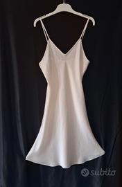 Abito sottoveste 100% seta tg. M