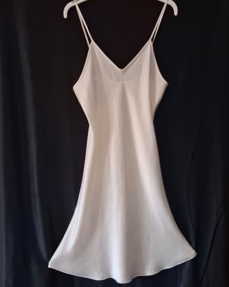 Abito sottoveste 100% seta tg. M