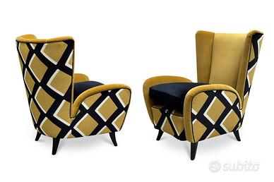 Poltrone modernariato Buffa