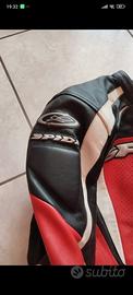 Tuta uomo moto Spidi in pelle divisibile