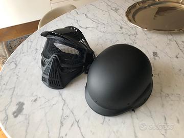 Elmetto e maschera Softair