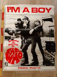 poster manifesto The Who I'm a boy