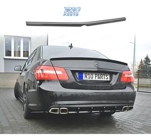 SPOILER MERCEDES CLASSE E W212 SEDAN LOOK AMG NERO