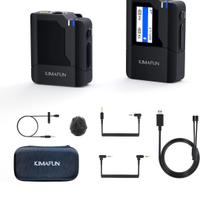 kit microfono lavalier kimafun wireless