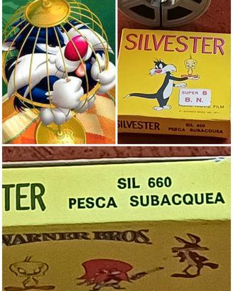 Pesca subacquea, Super 8, Gatto Silvestro e Titti,