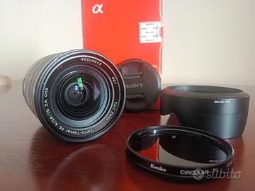 Sony Zeiss 24-70mm f/4 ZA OSS + Filtro Polarizzato