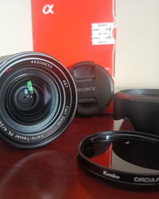 Sony Zeiss 24-70mm f/4 ZA OSS + Filtro Polarizzato