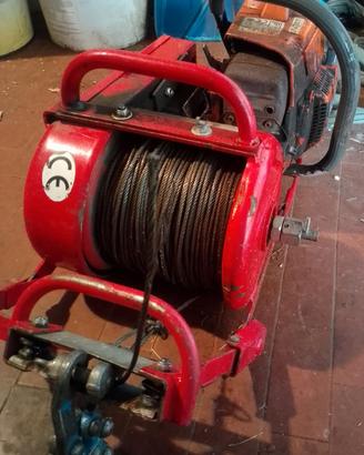 Verricello per motosega