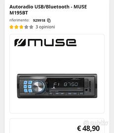 Autoradio Muse M-195 BT 
