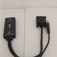 Adattatore Video ICI HDMI a VGA/Audio