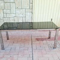 TAVOLO CALLIGARIS IN VETRO ALLUNGABILE+SEDIE.