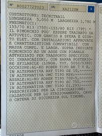 Carrello trasporto barca