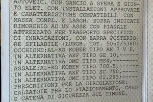 Carrello trasporto barca