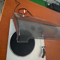 Giradischi Kenwood P-110 argento semi-automatico