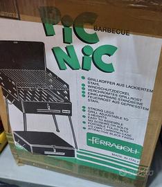 Barbecue a carbonella pic nic Ferraboli