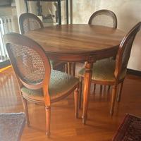 Tavolo ovalino fine ottocento francese