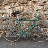 Bici d'epoca con Campagnolo Cambio Corsa 2 leve