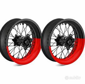 Kit Grafiche rosse per cerchi am6.