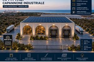 CAPANNONE COMMERCIALE ZONA INDUSTRIALE MODICA