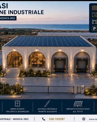 CAPANNONE COMMERCIALE ZONA INDUSTRIALE MODICA