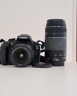 Canon Reflex 1200D + obiettivi 18-55 e 70-300