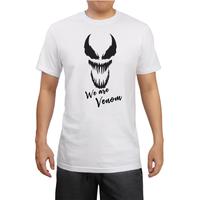 t shirt bianca Venom spiderman