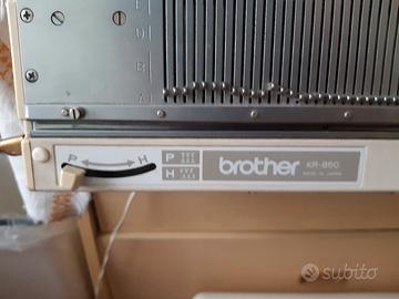 macchina per maglieria brother  kr-850