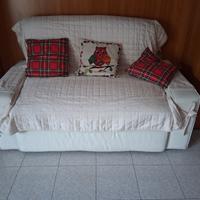 divano letto bianco imisu160x85