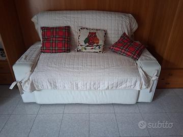 divano letto bianco imisu160x85