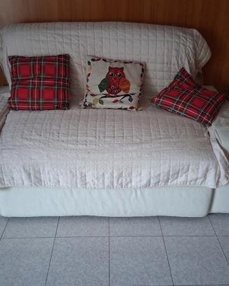 divano letto bianco imisu160x85