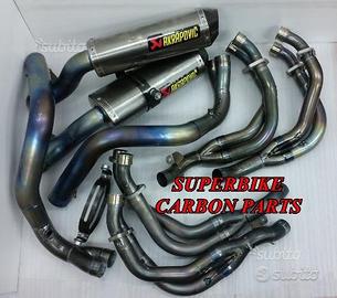 Honda cbr 600 scarico akrapovic supersport titanio