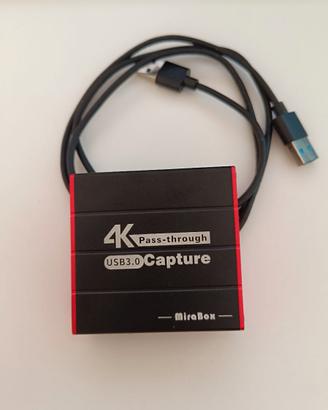 Scheda di acquisizione Video MiraBox Capture