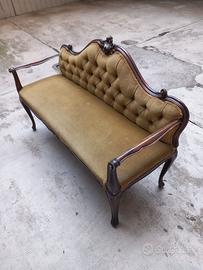 Divano 2 posti stile Liberty primi del 900