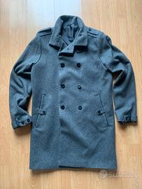 Cappotto Uomo Lana Doppio Petto