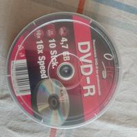 Campana 10 dvd-r riscrivibili Platinum nuova