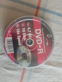 Campana 10 dvd-r riscrivibili Platinum nuova