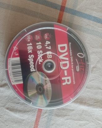 Campana 10 dvd-r riscrivibili Platinum nuova
