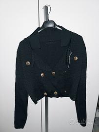 Giacca nera maxfactory taglia unica nuovo