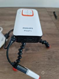 Proiettore Led PicoPix Philips, batteria litio