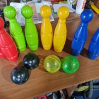 Set Birilli da Bowling per Bambini Colorati