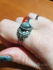 Anello vintage argento.  acessori donna. 