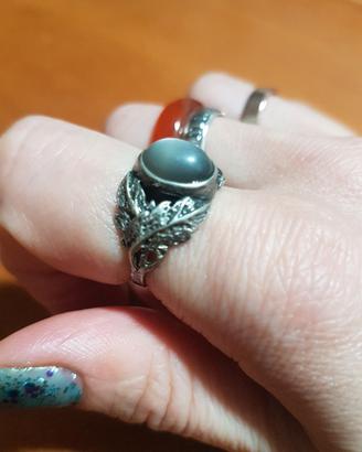Anello vintage argento.  acessori donna. 